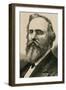 Rutherford B. Hayes (1822-1893). Engraving-null-Framed Giclee Print