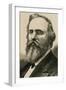 Rutherford B. Hayes (1822-1893). Engraving-null-Framed Giclee Print