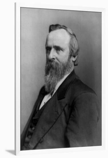Rutherford B. Hayes, 19th U.S. President-Science Source-Framed Giclee Print