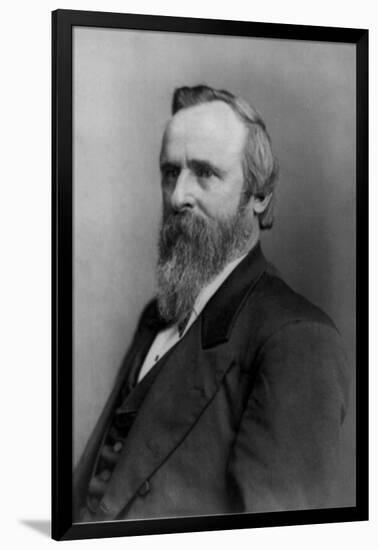 Rutherford B. Hayes, 19th U.S. President-Science Source-Framed Giclee Print