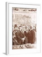 Rutherford B. Hayes Accepts Nomination-null-Framed Giclee Print