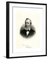 Rutherford Hayes9th President of the United States-null-Framed Giclee Print