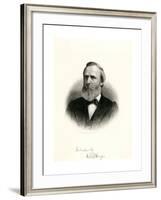 Rutherford Hayes9th President of the United States-null-Framed Giclee Print