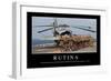 Rutina. Cita Inspiradora Y Póster Motivacional-null-Framed Premium Photographic Print