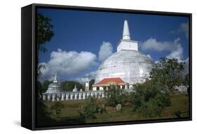 Ruwanvaliseya Stupa in Sri Lanka-CM Dixon-Framed Stretched Canvas