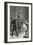 Ruy Blas Confronts Don Salluste, 19th Century-Francois Edouard Zier-Framed Giclee Print