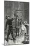 Ruy Blas Confronts Don Salluste, 19th Century-Francois Edouard Zier-Mounted Giclee Print