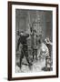 Ruy Blas Confronts Don Salluste, 19th Century-Francois Edouard Zier-Framed Giclee Print