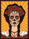 Sugar Skull Girl-rvvlada-Framed Art Print