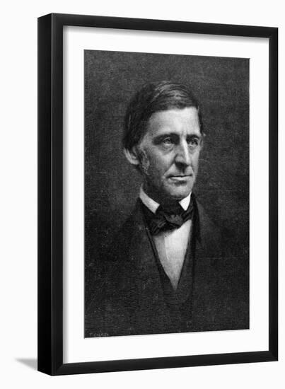 Rw Emerson, Cole-T Cole-Framed Art Print