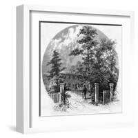 Rw Emerson, Concord Circl-null-Framed Art Print