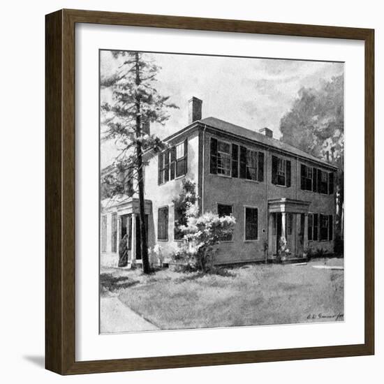 Rw Emerson, Home, Harper-null-Framed Art Print