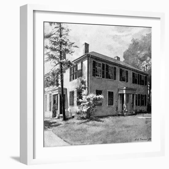 Rw Emerson, Home, Harper-null-Framed Art Print