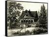 Rw Emerson, Summerhouse-Richardson Cox-Framed Stretched Canvas