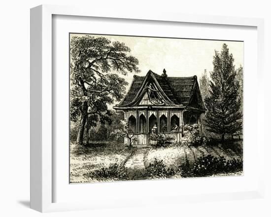 Rw Emerson, Summerhouse-Richardson Cox-Framed Art Print