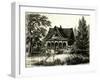 Rw Emerson, Summerhouse-Richardson Cox-Framed Art Print