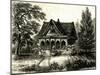 Rw Emerson, Summerhouse-Richardson Cox-Mounted Art Print