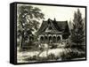 Rw Emerson, Summerhouse-Richardson Cox-Framed Stretched Canvas