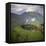 Rwanda Aerial View of Africa, Mount Visoke With-Adrian Warren-Framed Stretched Canvas