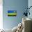 Rwanda Flag Design with Wood Patterning - Flags of the World Series-Philippe Hugonnard-Stretched Canvas displayed on a wall