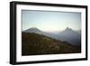 Rwanda Virunga Volcanoes, Karisimbi and Mikeno-Adrian Warren-Framed Photographic Print