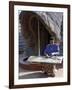 Rwandan Girl Makes Finely Decorated Screen to Partition the Interior of Traditional Thatched House-Nigel Pavitt-Framed Photographic Print