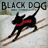 Black Dog Canoe-Ryan Fowler-Art Print