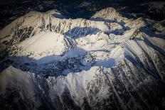 Lone Peak Seen From The Air Big Sky Resort, Montana-Ryan Krueger-Photographic Print