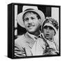 Ryan ONeal, Tatum ONeal, Paper Moon, 1973-null-Framed Stretched Canvas