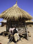 People by Hut, South Africa-Ryan Ross-Photographic Print