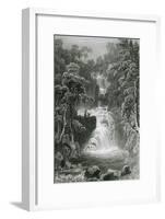 Rydal Falls, Lake District-H Gastineau-Framed Art Print