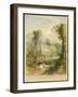 Rydal Mount, C.1840-7-Thomas Creswick-Framed Giclee Print