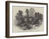 Rydal Mount, the Residence of the Late R Wordsworth-null-Framed Giclee Print