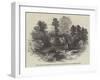 Rydal Mount, the Residence of the Late R Wordsworth-null-Framed Giclee Print