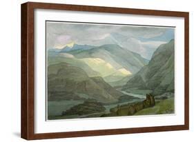 Rydal Water, 1786-Francis Towne-Framed Giclee Print