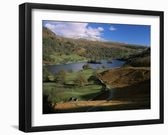 Rydal Water, Lake District National Park, Cumbria, England, United Kingdom-Roy Rainford-Framed Photographic Print