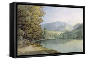 Rydal Water-Francis Towne-Framed Stretched Canvas