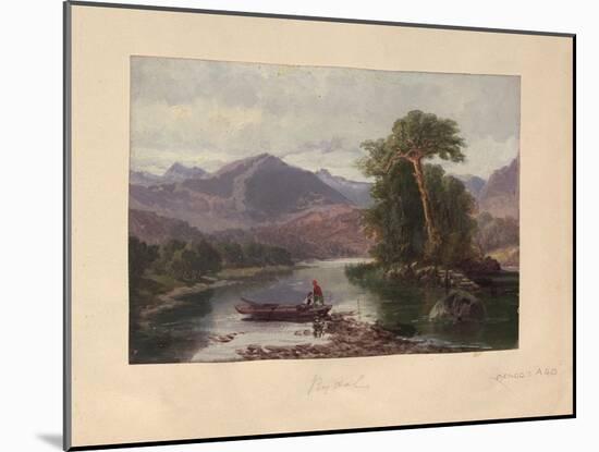 Rydal Water-null-Mounted Giclee Print