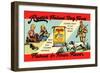 Ryde's Flaked Dry Food-Curt Teich-Framed Art Print