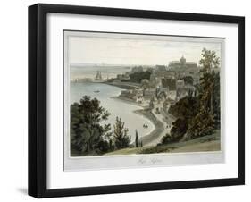 Rye, East Sussex, from 'A Voyage around Great Britain Undertaken Between the Years 1814 and 1825'-William Daniell-Framed Giclee Print