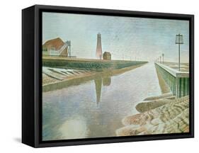 Rye Harbour, 1938-Eric Ravilious-Framed Stretched Canvas