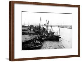 Rye Harbour, East Sussex, England, 1924-1926-HS Newcombe-Framed Giclee Print