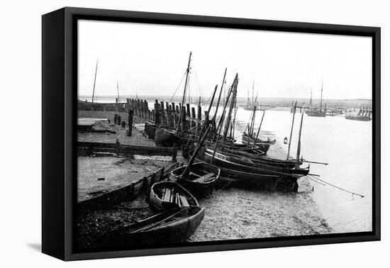 Rye Harbour, East Sussex, England, 1924-1926-HS Newcombe-Framed Stretched Canvas