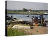 Rye Harbour, Rye, River Rother, East Sussex Coast, England, United Kingdom, Europe-White Gary-Stretched Canvas