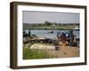 Rye Harbour, Rye, River Rother, East Sussex Coast, England, United Kingdom, Europe-White Gary-Framed Photographic Print