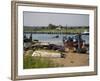 Rye Harbour, Rye, River Rother, East Sussex Coast, England, United Kingdom, Europe-White Gary-Framed Photographic Print