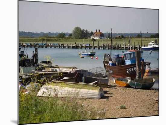 Rye Harbour, Rye, River Rother, East Sussex Coast, England, United Kingdom, Europe-White Gary-Mounted Photographic Print