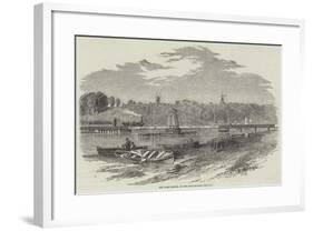 Rye Swing-Bridge, on the South-Eastern Railway-null-Framed Giclee Print