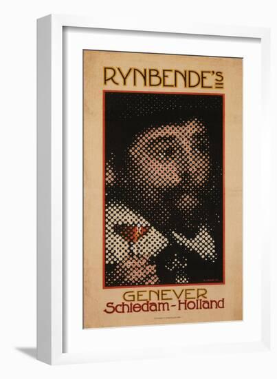 Rynbende's Genever-Ferdinand Hendricus van Wolde-Framed Art Print