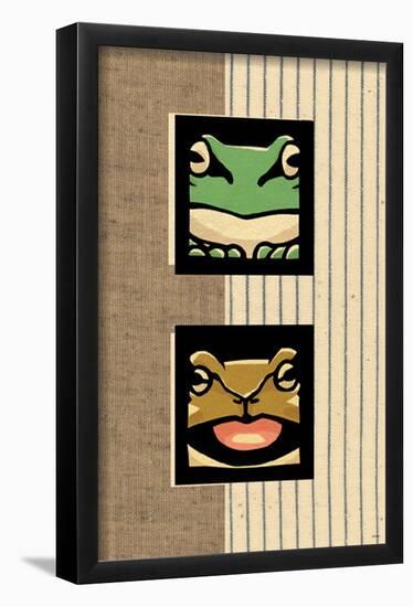 Ryo Takagi Portrait of a Frog-null-Framed Poster